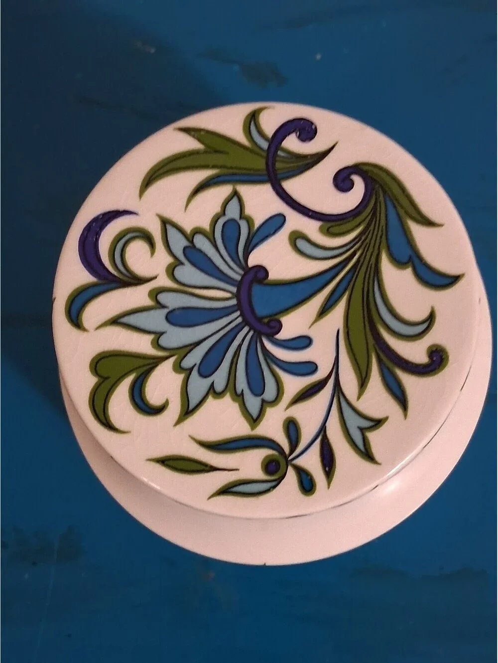 Midwinter Fine Tableware Ceramic Jar with Floral Design